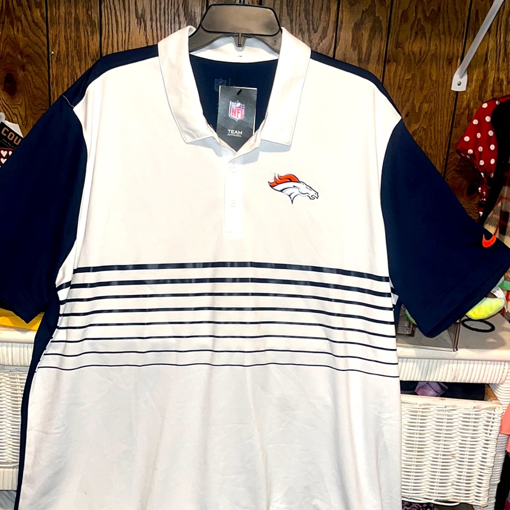 Denver Broncos Golf Polo Shirt